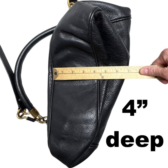 bag MARC JACOBS Too Hot To Handle black leather handle & cross body large - Picture 4 of 14